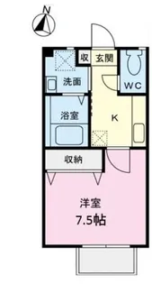 セレーナ上本郷A棟【2階】の間取り