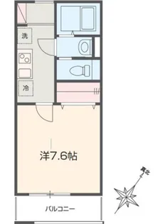 MELDIA春日部【3階】の間取り