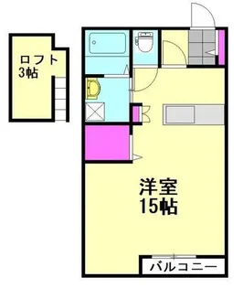 ONE’S 上尾EAST【2階】の間取り