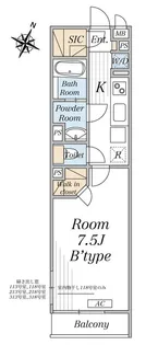 リブリ・南与野Ⅱ【2階】の間取り