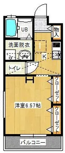 アメニティ戸田Ⅱ【2階】の間取り