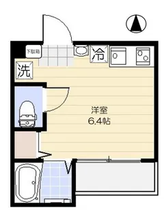 ラ ヴェリタ【1階】の間取り