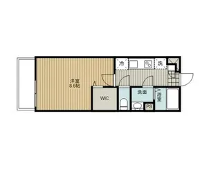 ステラ武蔵浦和【3階】の間取り