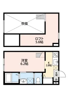 RISE篠崎(ライズシノザキ)【1階】の間取り
