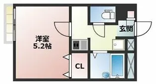 グローリエ【2階】の間取り