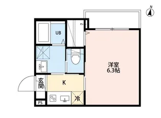 ROBOT HOME 北浦和【3階】の間取り