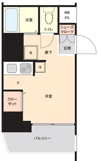 ラグジュアリーガーデン東松戸【5階】の間取り