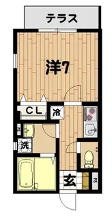 シンフォニカ【1階】の間取り