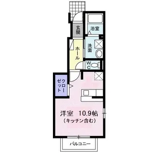 ソル・レヴェンテ【1階】の間取り