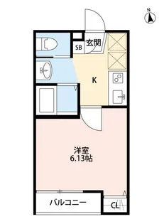 ディアネクスト戸田公園【1階】の間取り