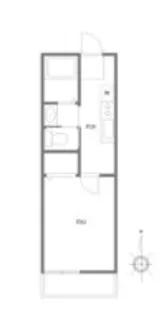 Espacio芝B【1階】の間取り