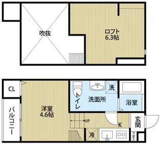 La Luce【1階】の間取り