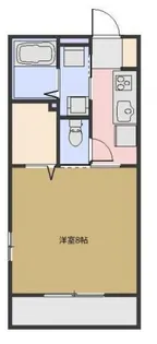 ルフレS【1階】の間取り