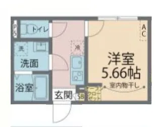 カインドネス武蔵浦和Ⅱ【3階】の間取り