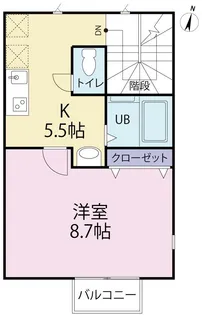 J4HOUSE【2階】の間取り
