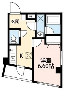 センターパーク柴又Ⅱ【2階】の間取り