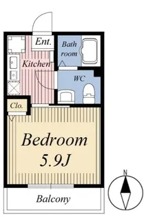 グローリオ【3階】の間取り