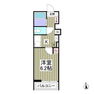 Owl 堀切【2階】の間取り