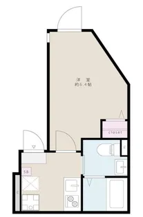 メゾン新柴又駅前【1階】の間取り
