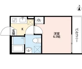 コンフォートメゾン蕨【1階】の間取り