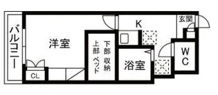 フォルティーナ戸田【1階】の間取り