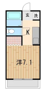 グローブ【1階】の間取り