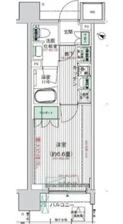 BPRレジデンス武蔵浦和【5階】の間取り