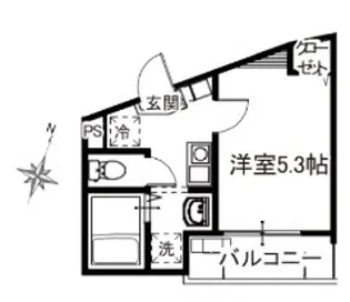 MELDIA桜区田島3丁目No.2【3階】の間取り
