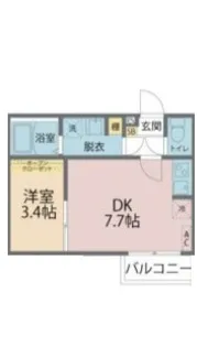 カインドネス東浦和【2階】の間取り
