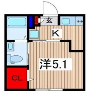 アヴェニール岩槻【1階】の間取り