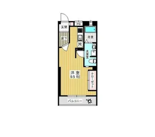 ディアコートM【2階】の間取り