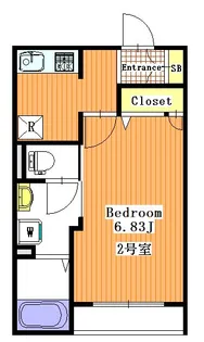 ファイネス梅田A棟 【3階】の間取り