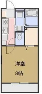 ルフレS【1階】の間取り