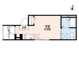Groove.M(グルーヴドットエム)【3階】の間取り