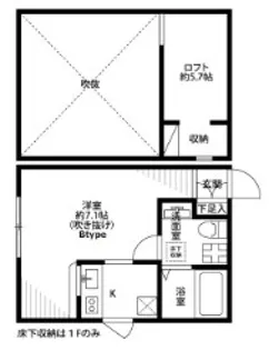 プリマ北本壱番館【1階】の間取り