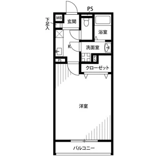 アムール ロワ【2階】の間取り