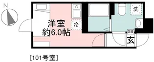 COMODO ABITARE【1階】の間取り