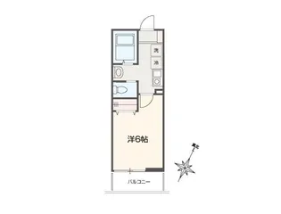 MELLAS西大宮Ⅳ【2階】の間取り