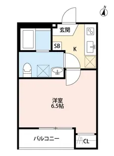 フェリオ与野【2階】の間取り