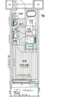 BPRレジデンス武蔵浦和【4階】の間取り