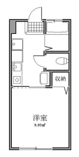 サンライズ春日部【2階】の間取り
