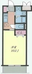 カメリア本町【3階】の間取り