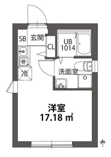 STYLE南千住【2階】の間取り