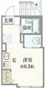 アーバンウェイル田端【1階】の間取り