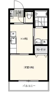 カームサンシャイン【2階】の間取り