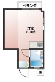 ヴィラ青山【2階】の間取り