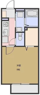 カーサ デ ルス【1階】の間取り