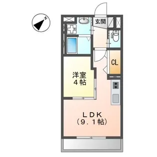 サンステージ【3階】の間取り