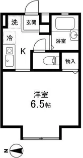 メゾンかんとう【1階】の間取り