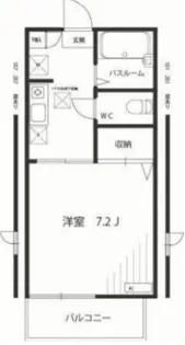 アクシーズ東大宮【1階】の間取り